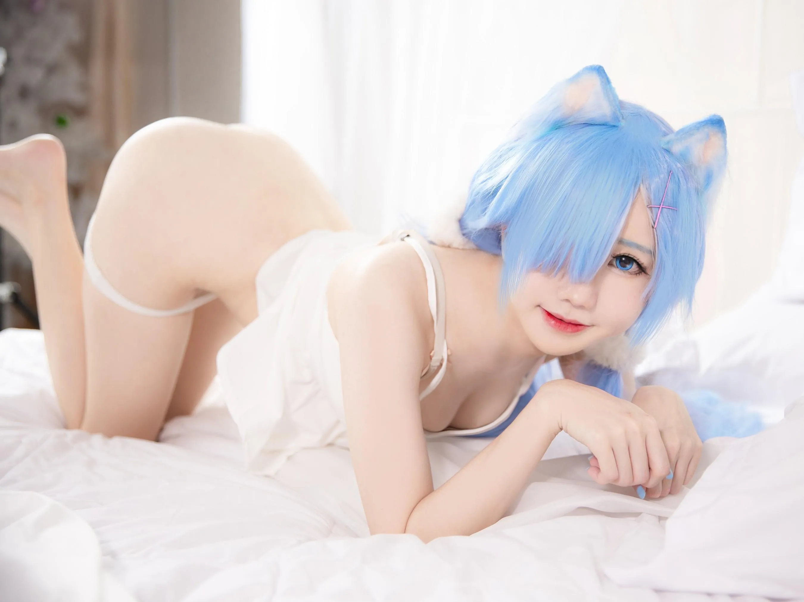 Sally Dorasnow – NO.22 Rem White Kitty [50P]插图4